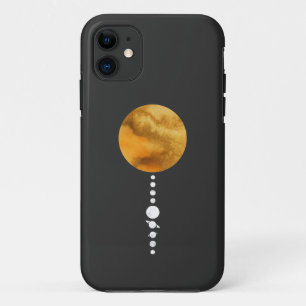 Minimale zonnesysteem iPhone 11 hoesje
