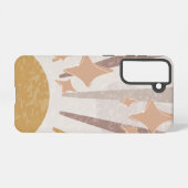 Minimale zonsopgang samsung galaxy hoesje (Achterkant horizontaal)