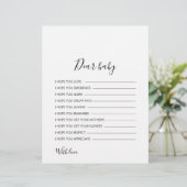 Minimale zwarte en witte wensen voor Baby (Staand voorkant)