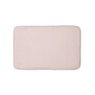 Minimale zwarte roze vaste, elegante chic badmat