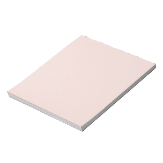 Minimale zwarte roze vaste, elegante chic notitieblok (Gedraaid)