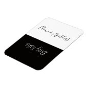 Minimale zwarte, schone, vuile vaatwasmachine magneet (Linkerzijde)