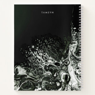 Minimalisatieschbook met aangepast metallisch Hoes Notitieboek