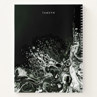 Minimalisatieschbook met aangepast metallisch Hoes Notitieboek