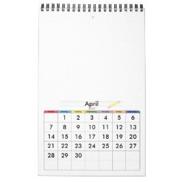 Minimalisatieschema, JAAR/GROOTTE/KLEUR/ONTWERP Kalender