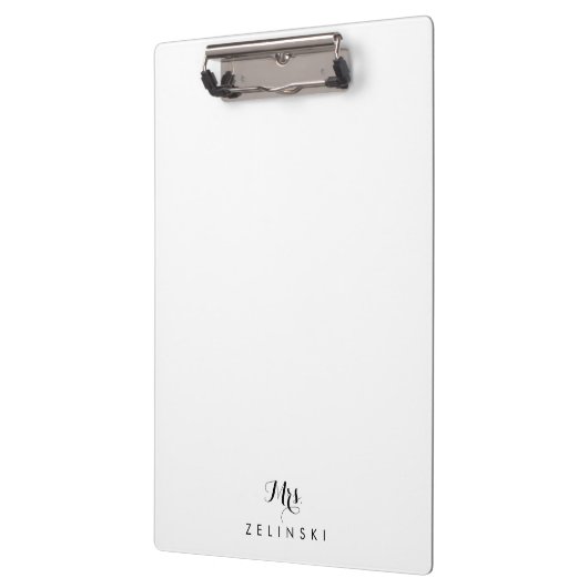 Minimalisator fancy Script Calligraphy Klembord (Links)