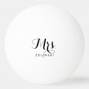 Minimalisator fancy Script Calligraphy Pingpongballen