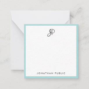 Minimalisator handgeschreven Sjabloon monogram