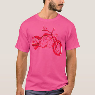 Minimalisator motorfiets t-shirt
