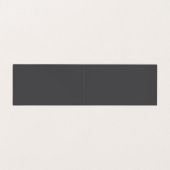 Minimalisator van de platte Elegant grijs hout Visitekaartjes (Binnenkant ongevouwen)