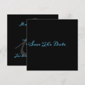 Minimalisator voor grafische opslag Datum Save The Date (Voorkant / Achterkant)