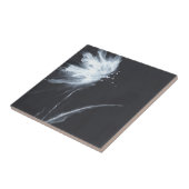 Minimaliseert zwart-witventilator tegeltje (Zijkant)