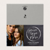 MINIMALISER | VACANCES | PEACE HOPE LOVE | PHOTO (Outside Unfolded)