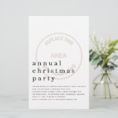 Minimaliserende budgettair medewerker feestdag (Staand voorkant)