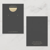 Minimaliserende oorkaart visitekaartje (Voorkant / Achterkant)