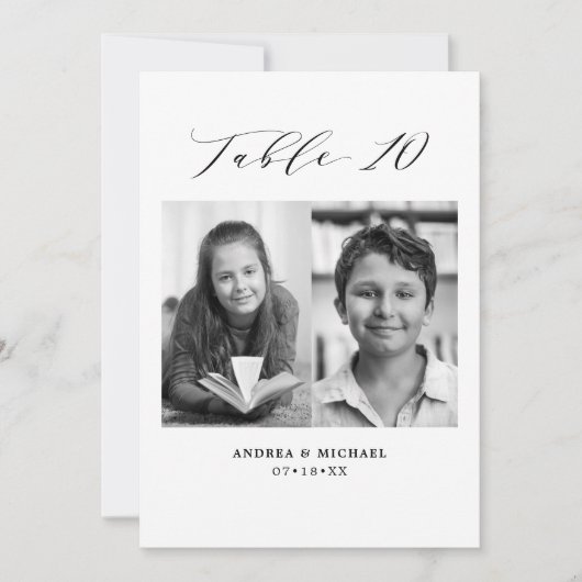 Minimaliserende weddenschapstabel 10 Aantal en Afb Aankondiging (Voorkant)