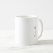 Minimalism Simple Flower Mug (Devant droit)