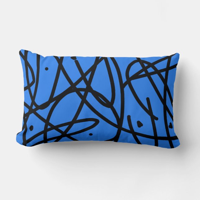 Minimalisme Abstract Art Pattern Kussen Cushion (Voorkant)