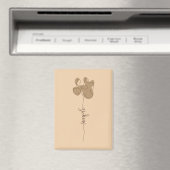 Minimalisme Aimant Fleur Simple (In Situ (Lave-vaisselle))
