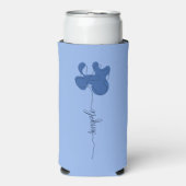 Minimalisme Eenvoudige Bloem (Seltzer Voorkant)