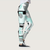 Minimalisme Minimal Géométrie Abstraite Leggings (Droite)
