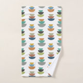 Minimalisme moderne du milieu du siècle (Serviette à main)