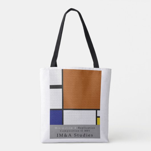 Minimalisme replicatie samenstelling II BBY Tas (Achterkant)