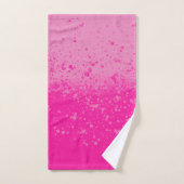 Minimalisme rose (Serviette à main)