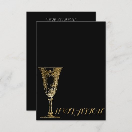 Minimalisme voedseldiner kaart (Voorkant / Achterkant)