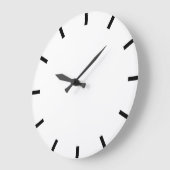 Minimalisme Zwarte Witte Startpagina Kantoor Urban Grote Klok (Hoek)