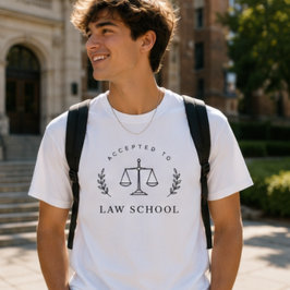 Minimalist Aanvaard op Rechtenfaculteit, Toekomsti T-shirt