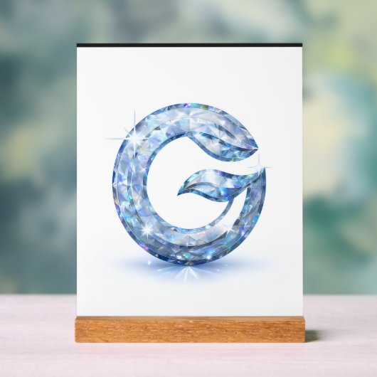Minimalist Abstract Letter G  (Neutre)