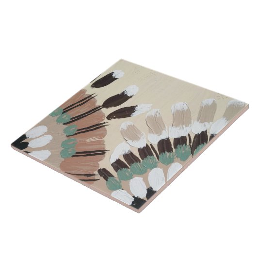 Minimalist Akvarel Tegeltje (Zijkant)