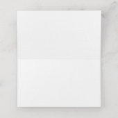 Minimalist Ampersand Wedding | Folded Seating Tent (Binnenkant ongevouwen)