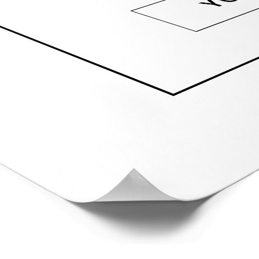 Minimalist and modern wifi network password poster (Coin)