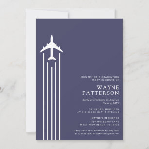 Minimalist Aviation Flight School Piloot Afstudere Kaart
