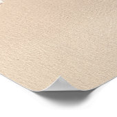Minimalist Beach Wave Ocean Sand Poster (Hoek)