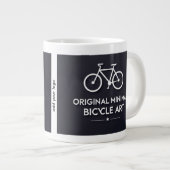 Minimalist Bicycle Art Extra Grote Beker (Voorkant rechts)