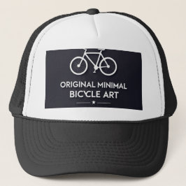 Minimalist Bicycle Art Trucker Pet