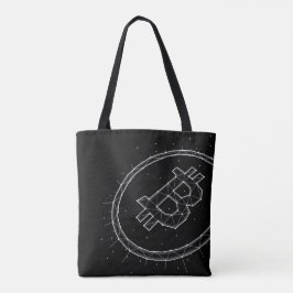 Minimalist Bitcoin Tote Bag