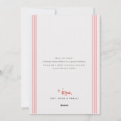 Minimalist Black and White Photo Retro Christmas Feestdagenkaart (Achterkant)