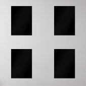 Minimalist Black Cat Silhouette  (Recto)