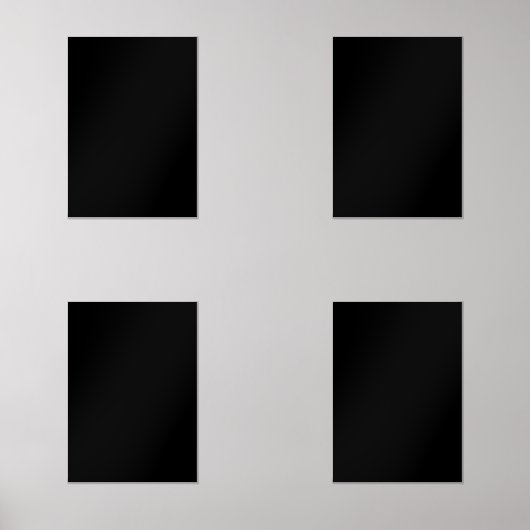 Minimalist Black Cat Silhouette  (Recto)