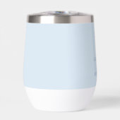 Minimalist Blue Palm Tree Line Art Custom Wedding (Avant)