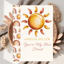 Minimalist Boho Rainbow Celebration