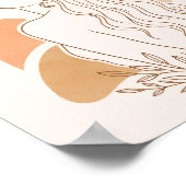 Minimalist Boho Woman Art Poster (Hoek)