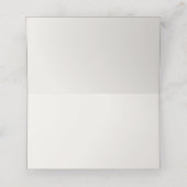 Minimalist Botanical Wedding | Warm White (Binnenkant ongevouwen)