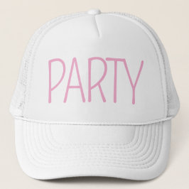 Minimalist Bridesmaid Party Hat Trucker Pet