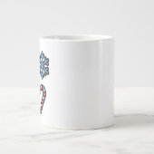 Minimalist Christmas Icons Extra Grote Beker (Voorkant)