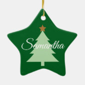 Minimalist Christmas ornament  (Achterkant)